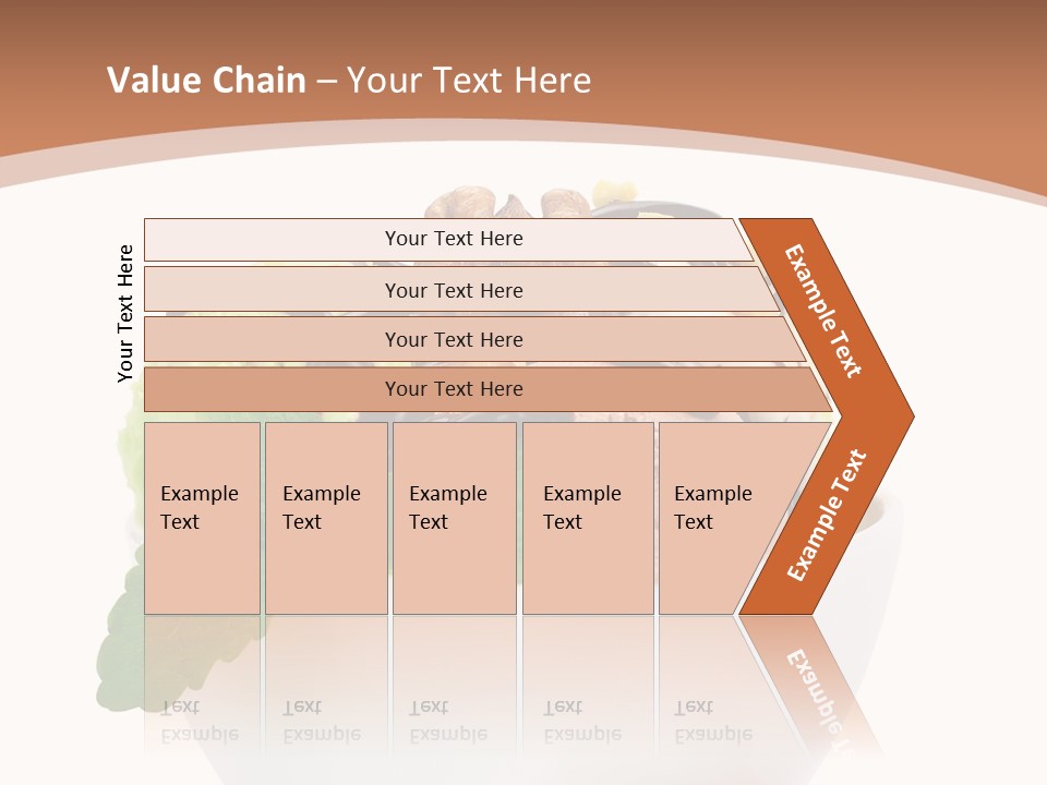 Border Glacue Freshness PowerPoint Template