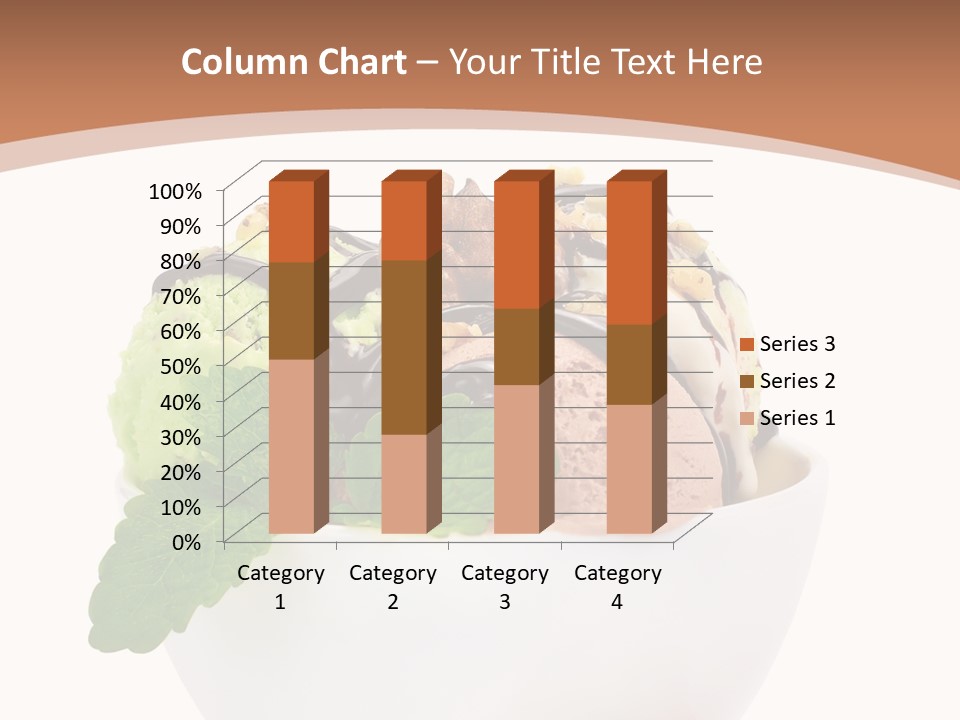 Border Glacue Freshness PowerPoint Template