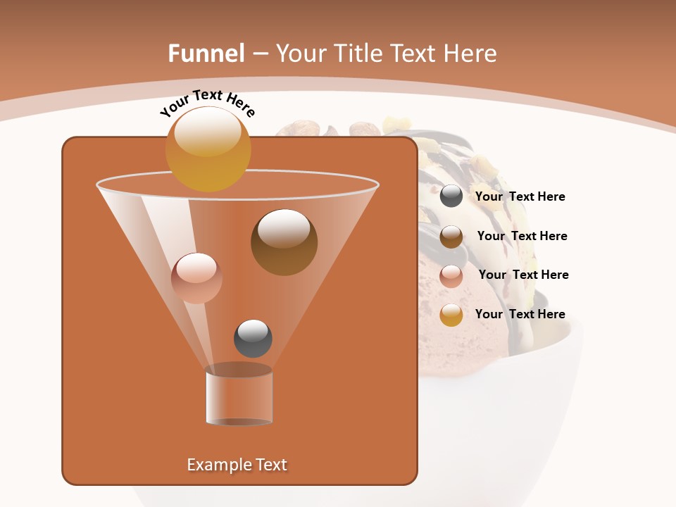 Border Glacue Freshness PowerPoint Template
