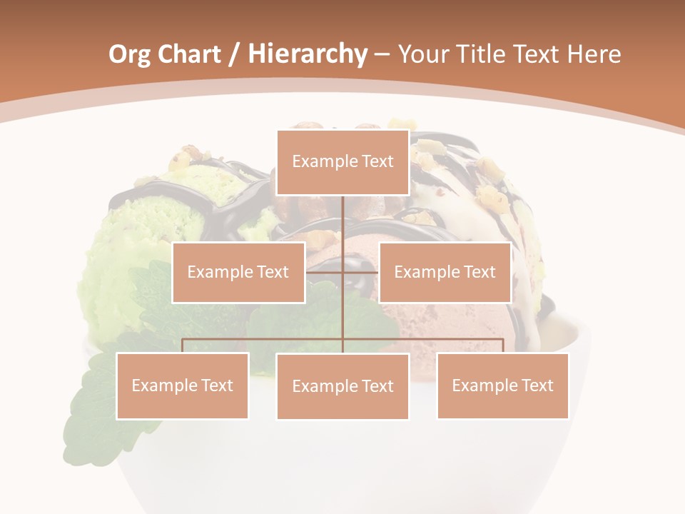 Border Glacue Freshness PowerPoint Template