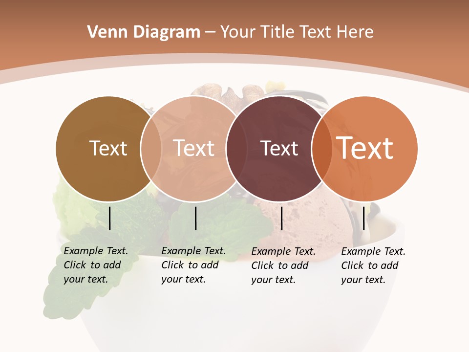 Border Glacue Freshness PowerPoint Template