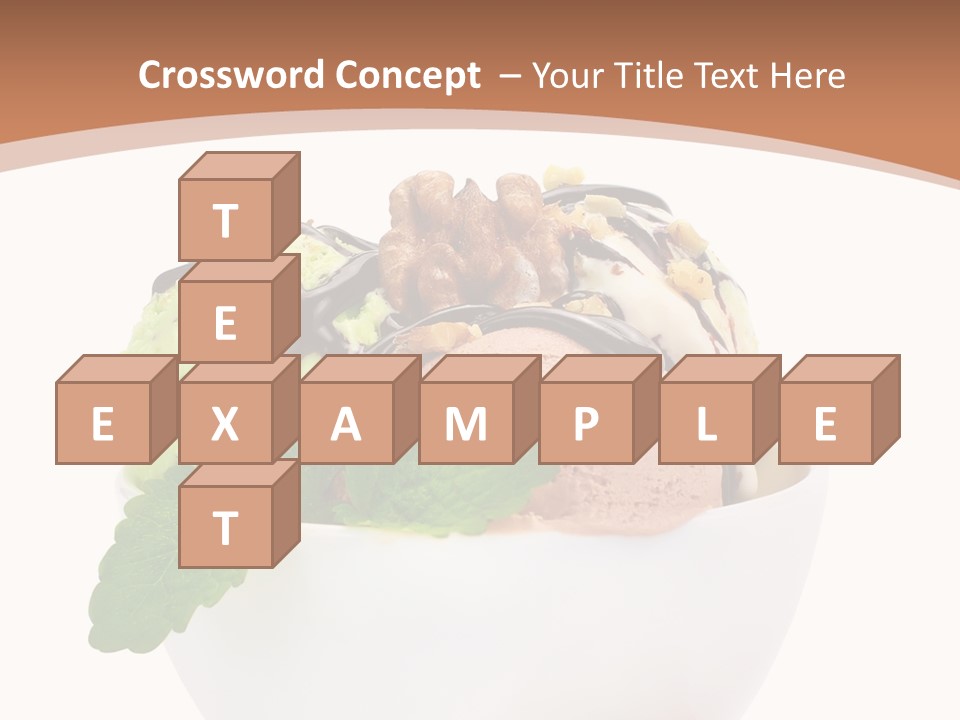 Border Glacue Freshness PowerPoint Template