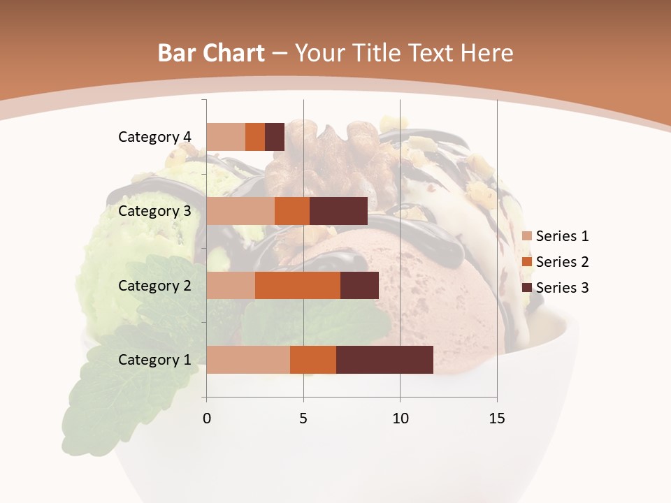 Border Glacue Freshness PowerPoint Template
