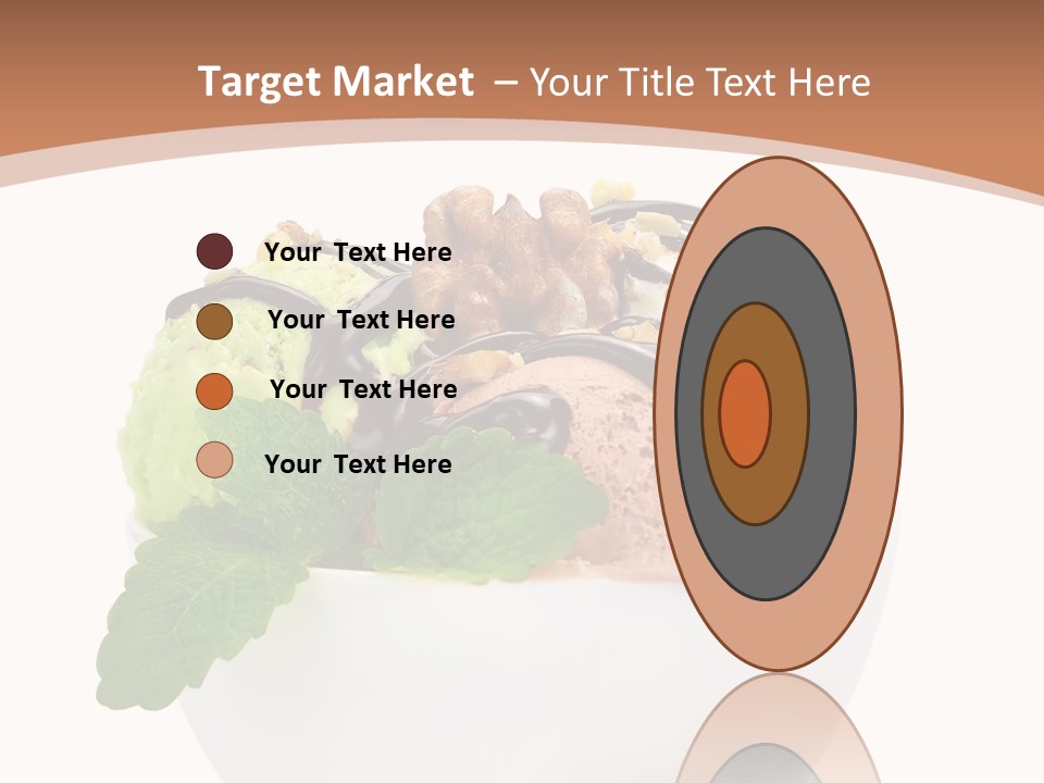 Border Glacue Freshness PowerPoint Template