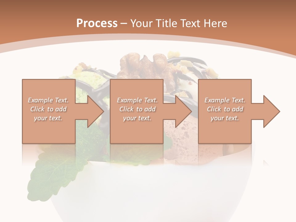 Border Glacue Freshness PowerPoint Template