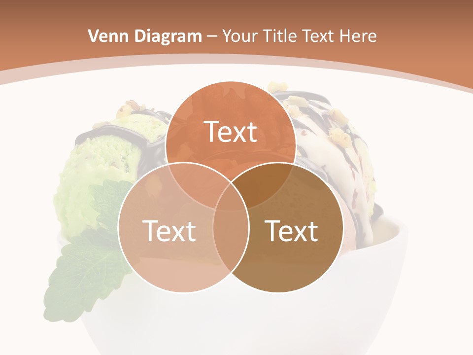 Border Glacue Freshness PowerPoint Template