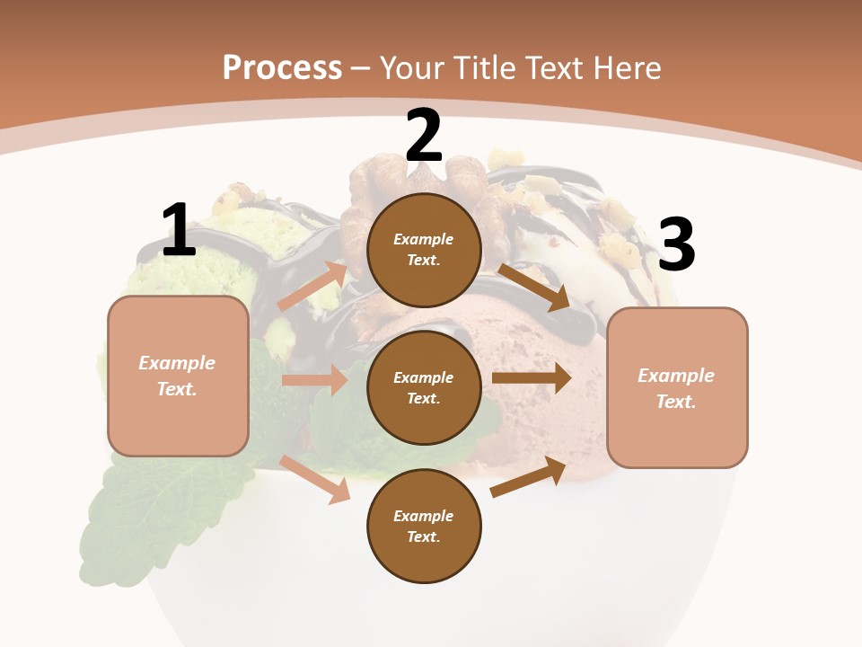 Border Glacue Freshness PowerPoint Template