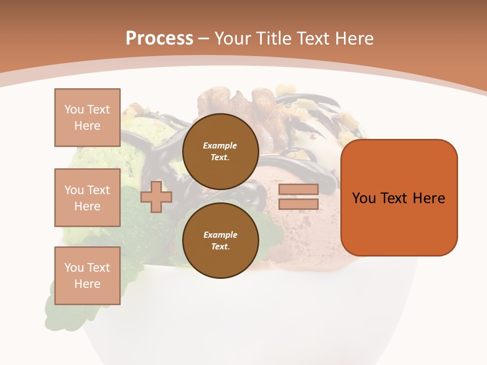 Border Glacue Freshness PowerPoint Template