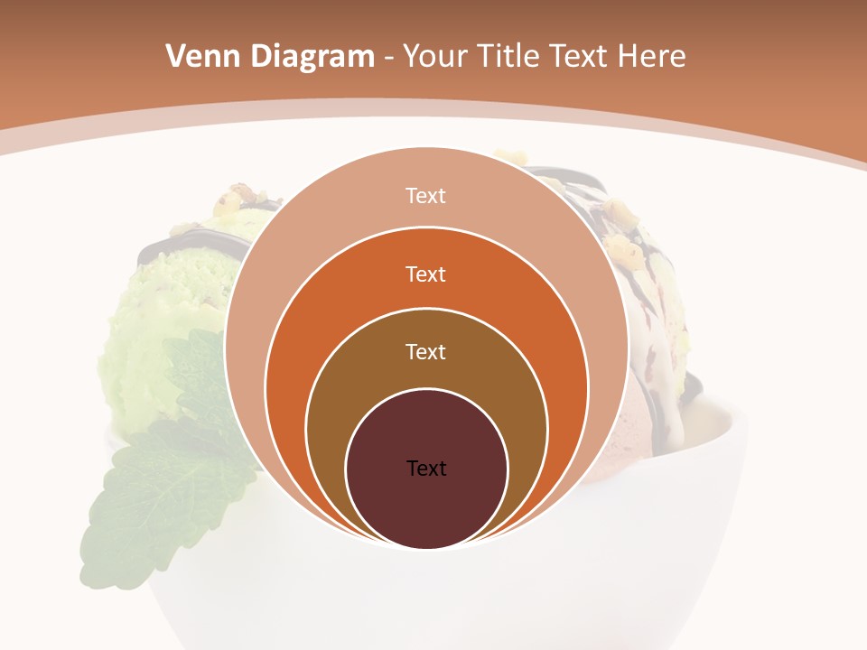 Border Glacue Freshness PowerPoint Template