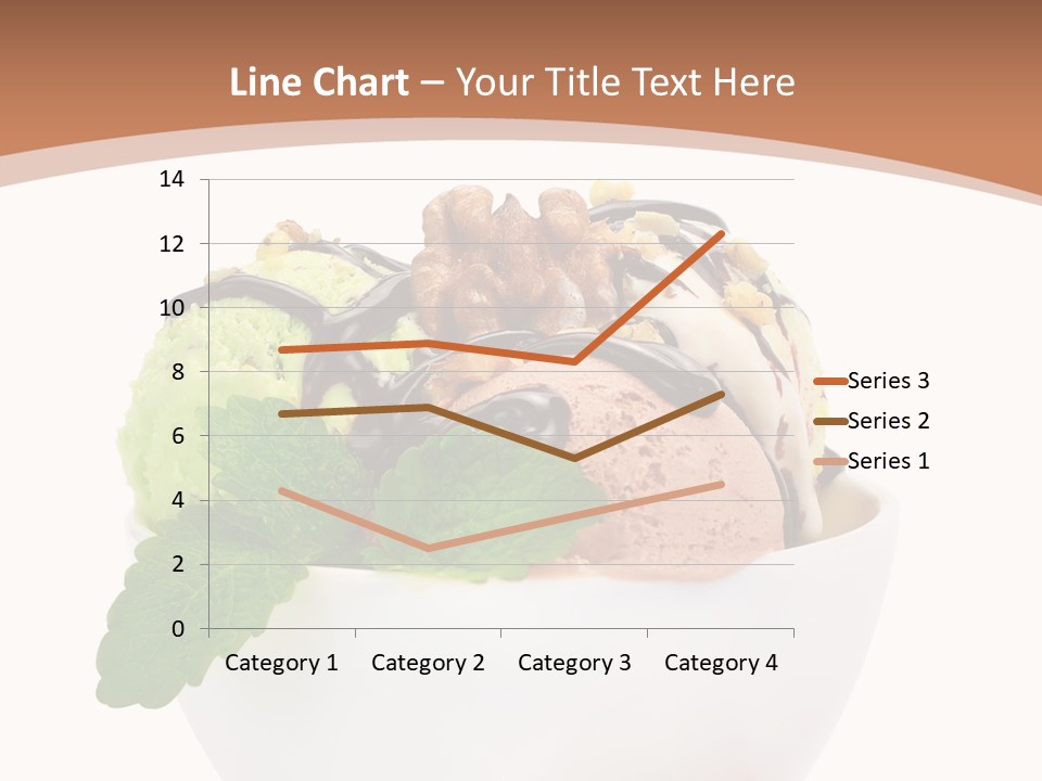 Border Glacue Freshness PowerPoint Template