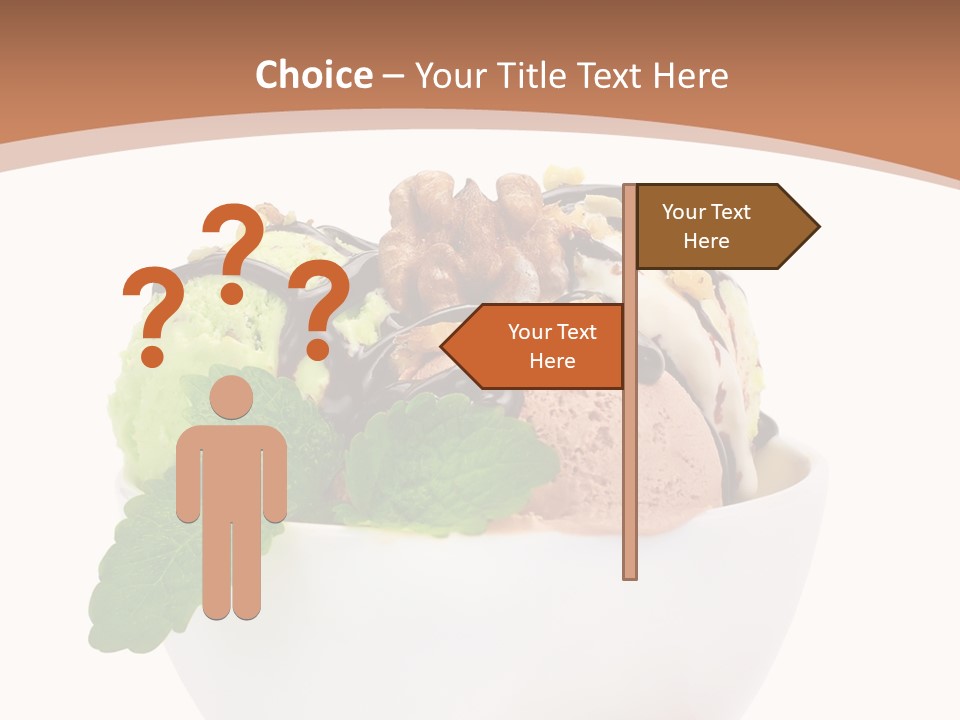 Border Glacue Freshness PowerPoint Template