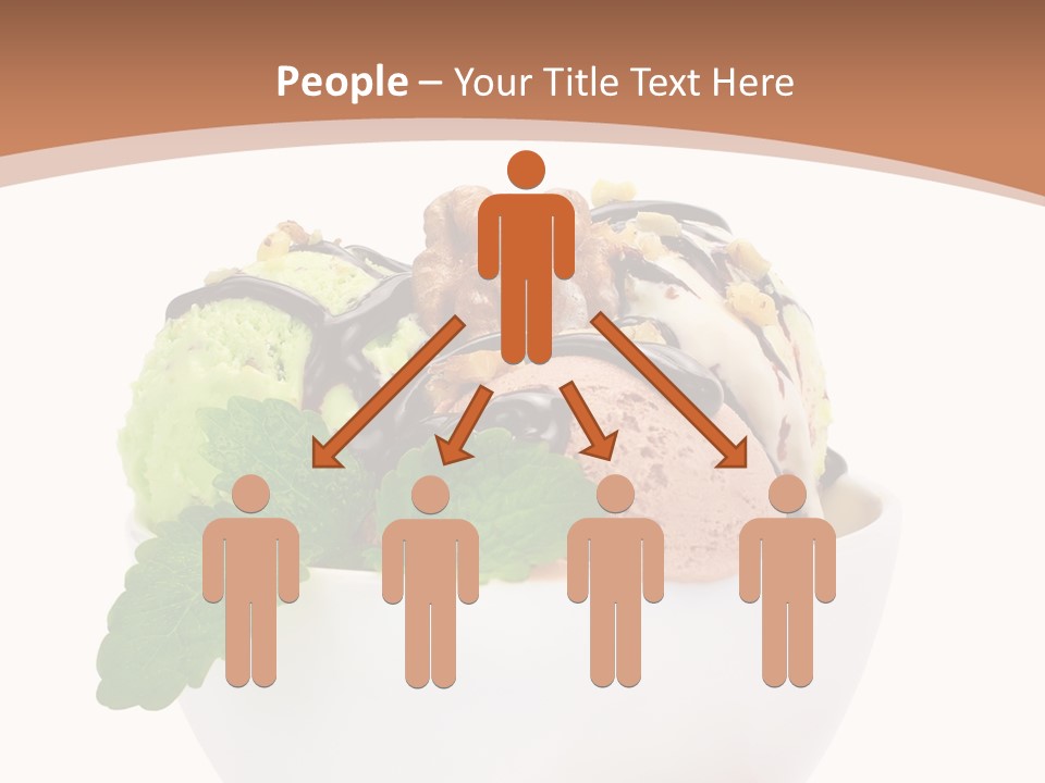 Border Glacue Freshness PowerPoint Template