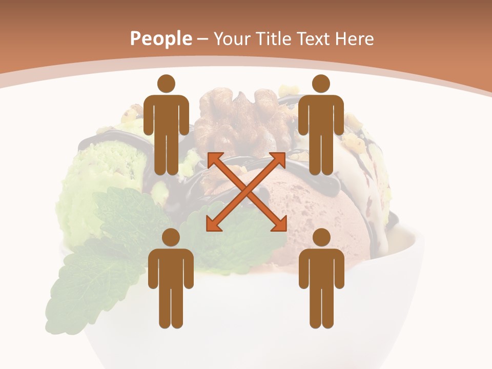 Border Glacue Freshness PowerPoint Template