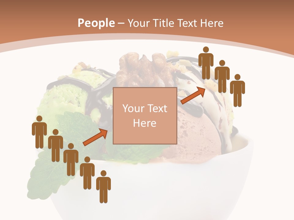 Border Glacue Freshness PowerPoint Template