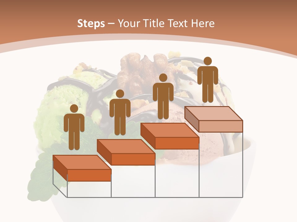 Border Glacue Freshness PowerPoint Template