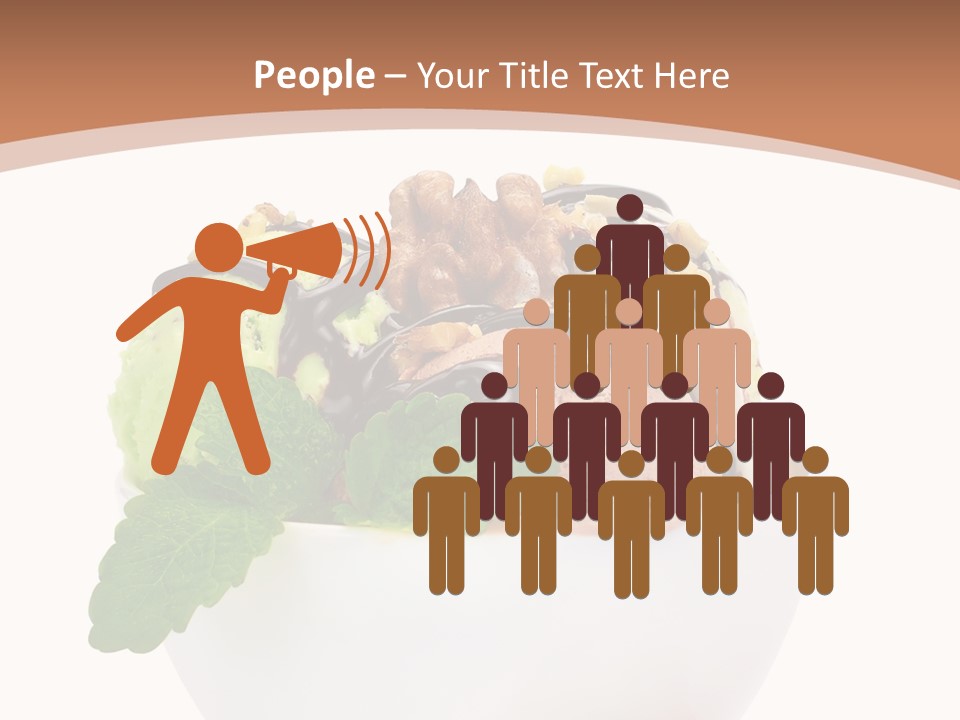 Border Glacue Freshness PowerPoint Template