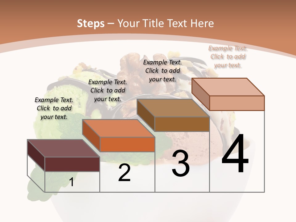 Border Glacue Freshness PowerPoint Template