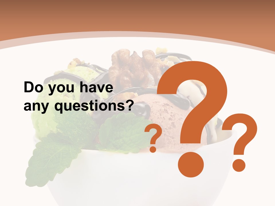 Border Glacue Freshness PowerPoint Template