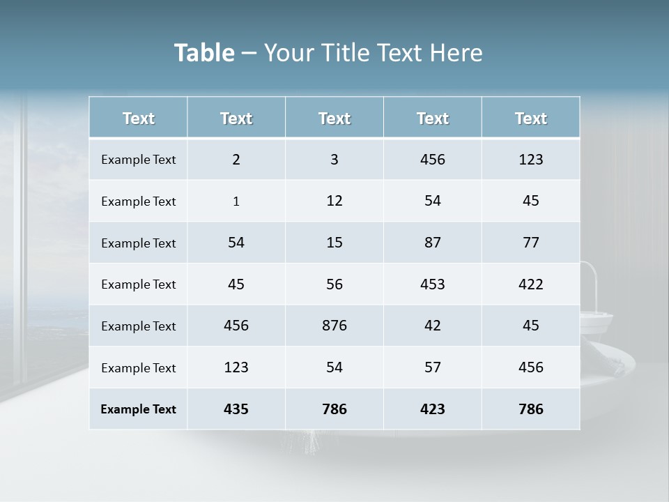 Loft Money Lounge PowerPoint Template
