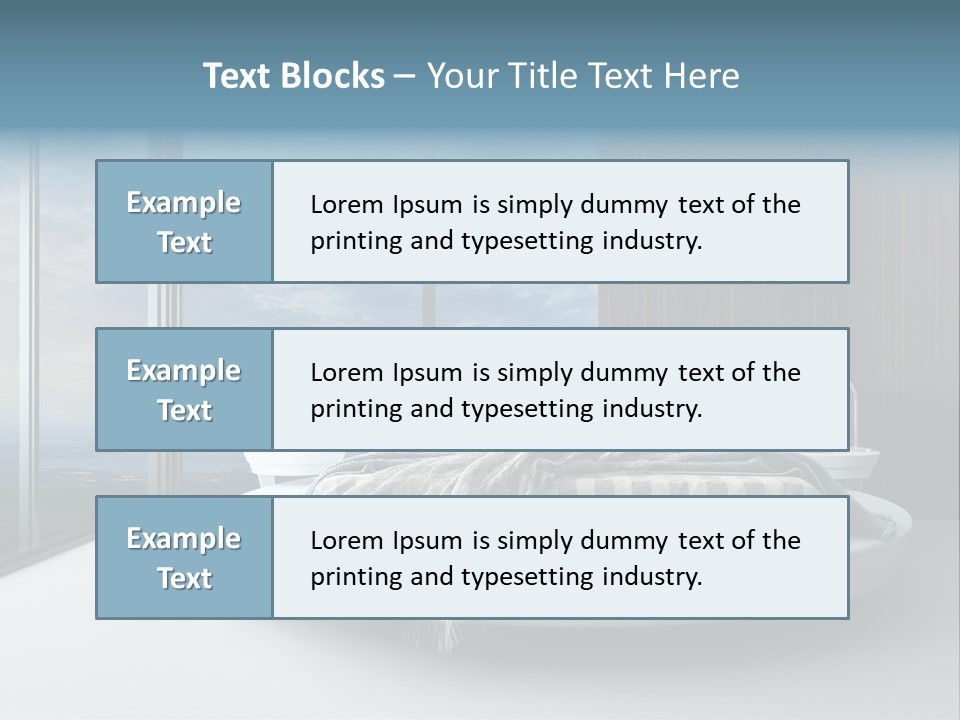 Loft Money Lounge PowerPoint Template
