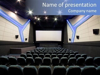 Cinema Room Modern PowerPoint Template