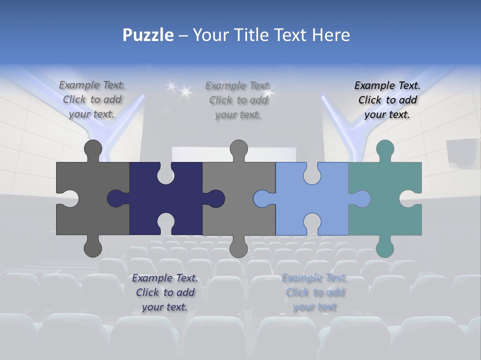 Cinema Room Modern PowerPoint Template