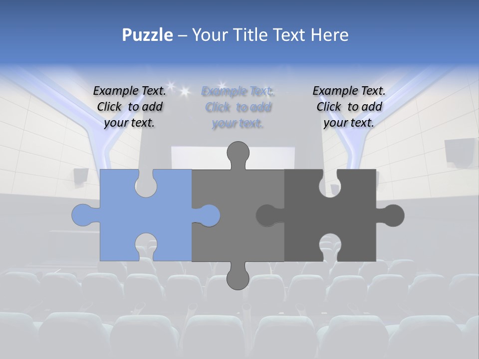 Cinema Room Modern PowerPoint Template