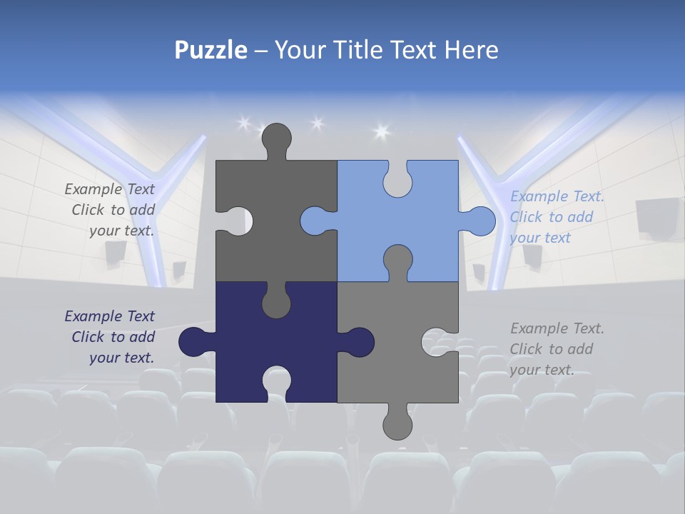 Cinema Room Modern PowerPoint Template