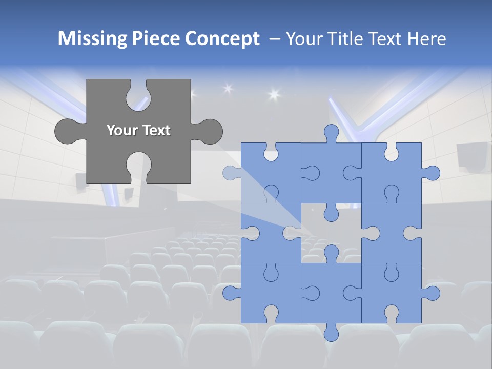 Cinema Room Modern PowerPoint Template