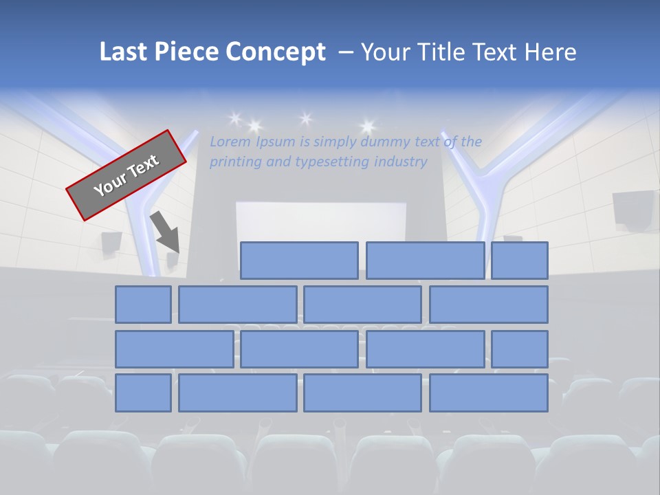 Cinema Room Modern PowerPoint Template