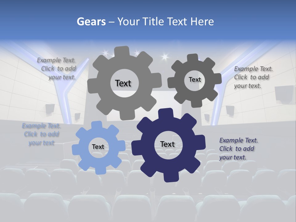 Cinema Room Modern PowerPoint Template