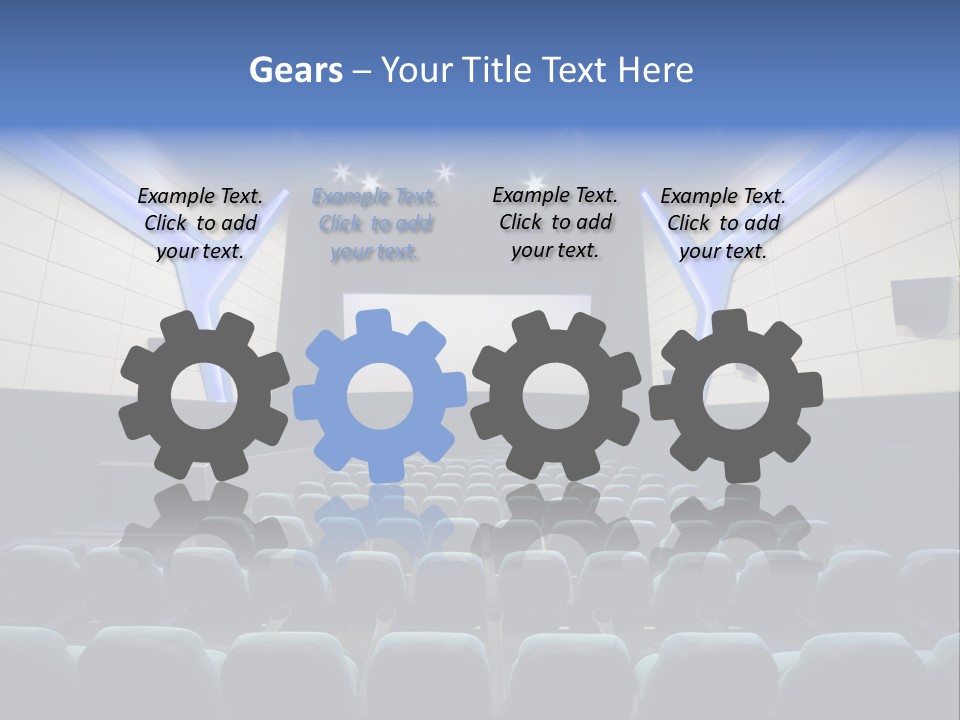 Cinema Room Modern PowerPoint Template