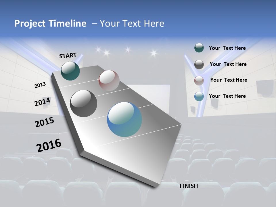 Cinema Room Modern PowerPoint Template