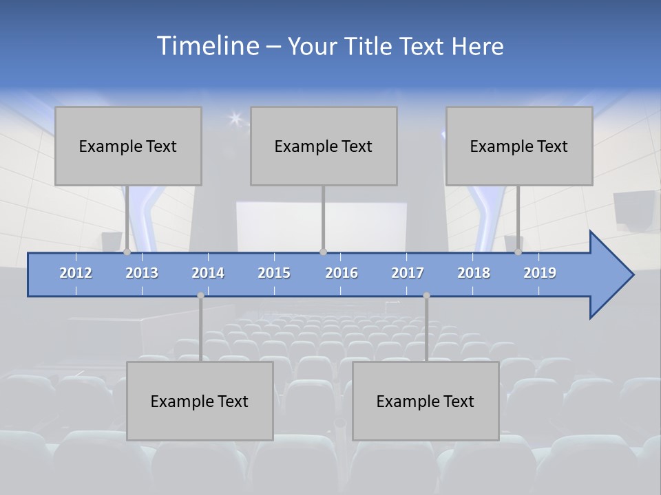 Cinema Room Modern PowerPoint Template
