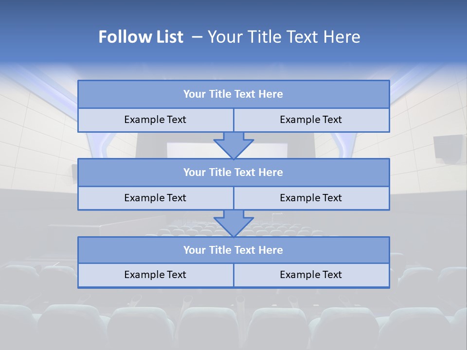 Cinema Room Modern PowerPoint Template
