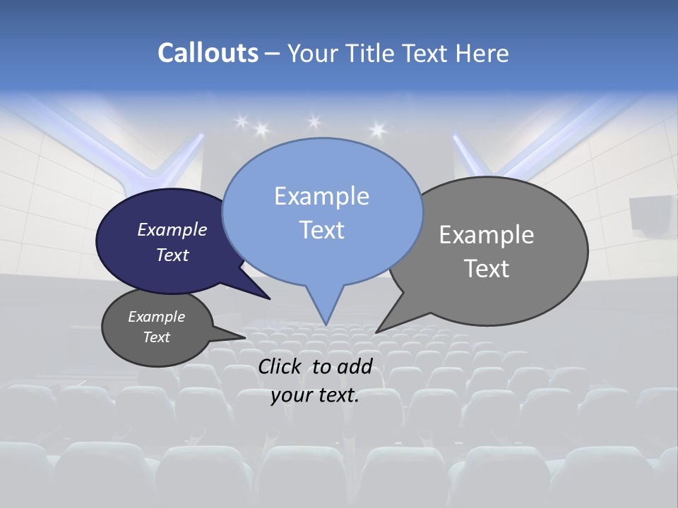 Cinema Room Modern PowerPoint Template
