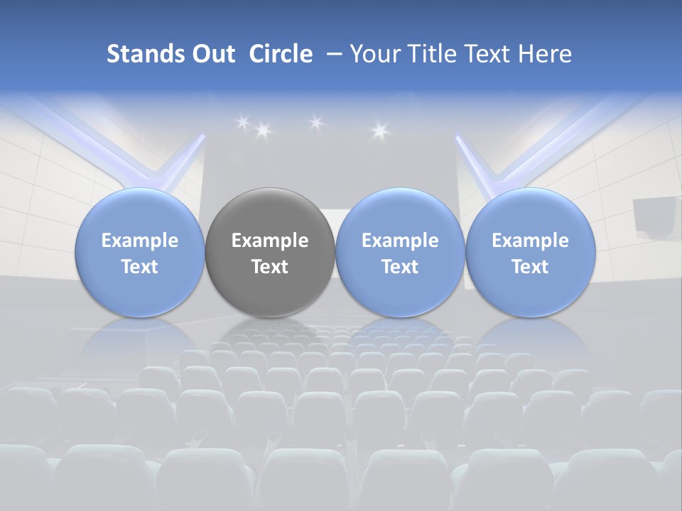 Cinema Room Modern PowerPoint Template