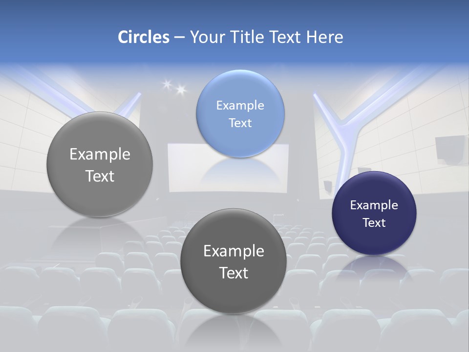Cinema Room Modern PowerPoint Template