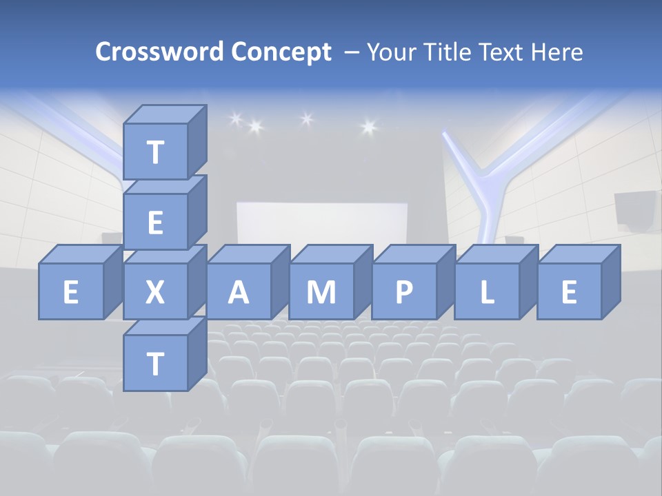 Cinema Room Modern PowerPoint Template