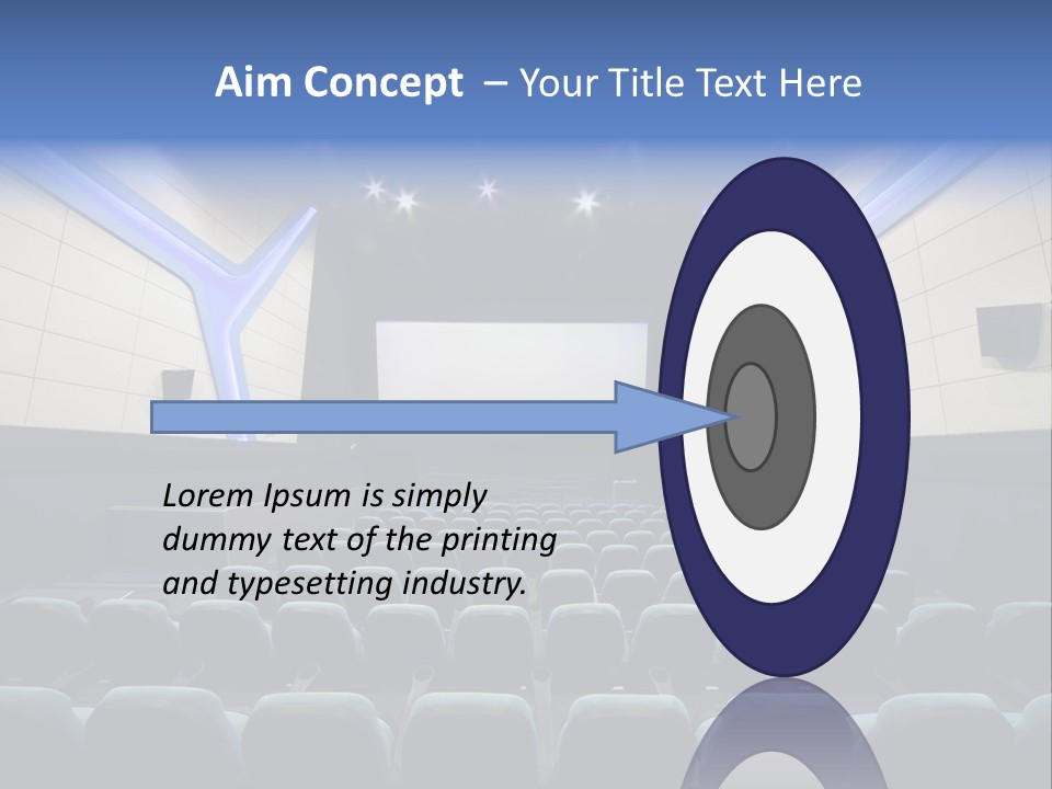 Cinema Room Modern PowerPoint Template