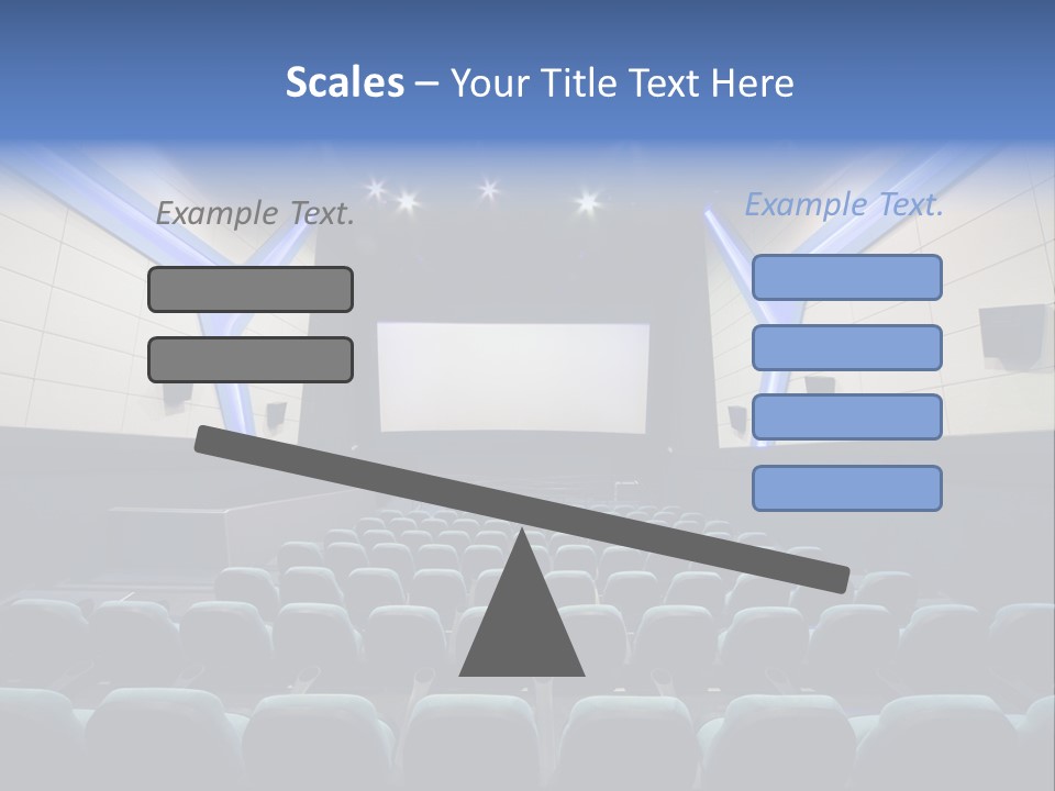 Cinema Room Modern PowerPoint Template