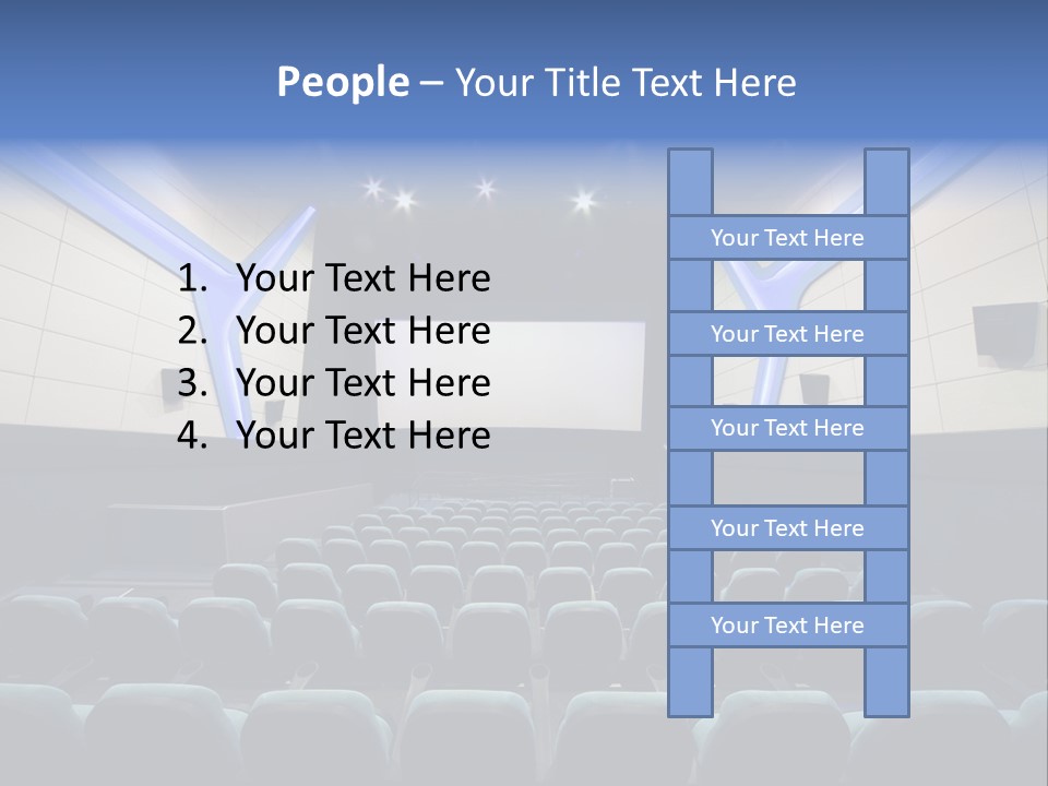 Cinema Room Modern PowerPoint Template