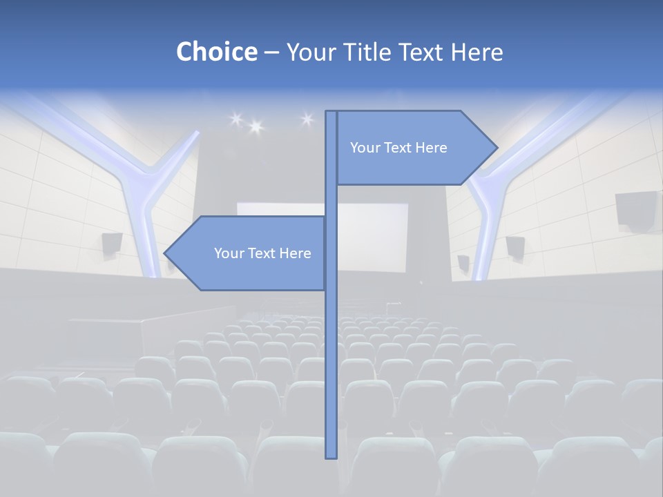 Cinema Room Modern PowerPoint Template