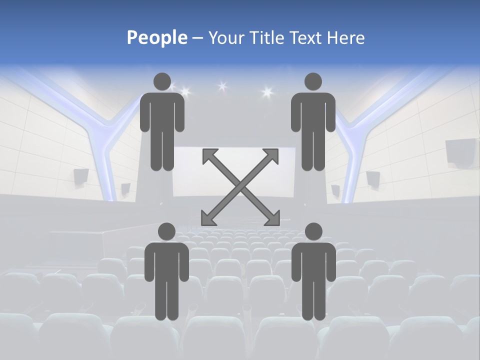 Cinema Room Modern PowerPoint Template