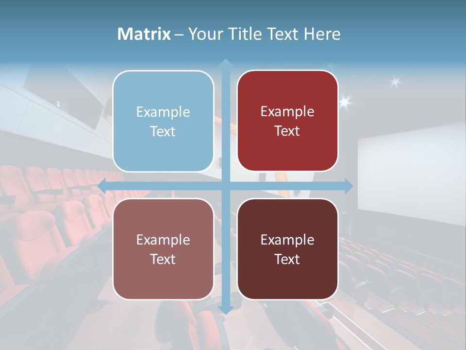 Film Hall Colour PowerPoint Template