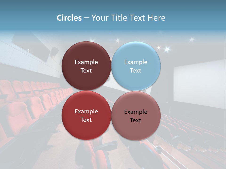 Film Hall Colour PowerPoint Template
