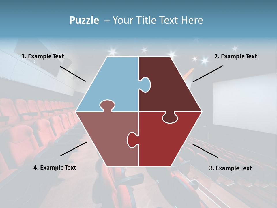 Film Hall Colour PowerPoint Template