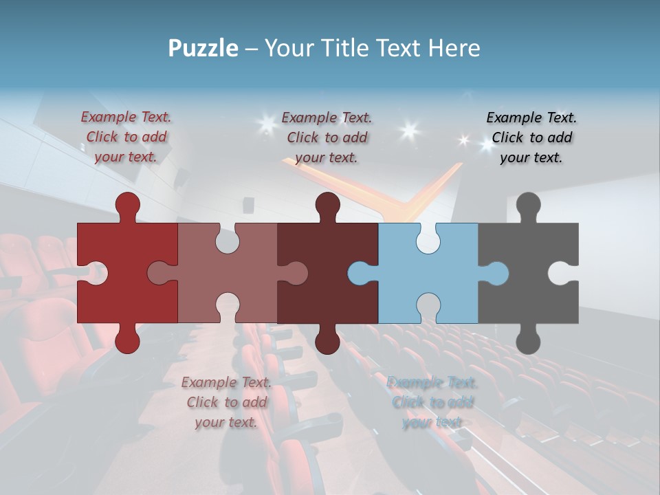 Film Hall Colour PowerPoint Template