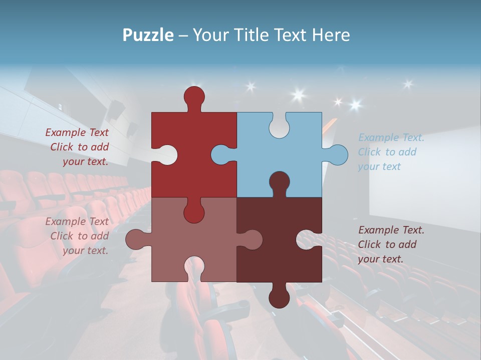 Film Hall Colour PowerPoint Template