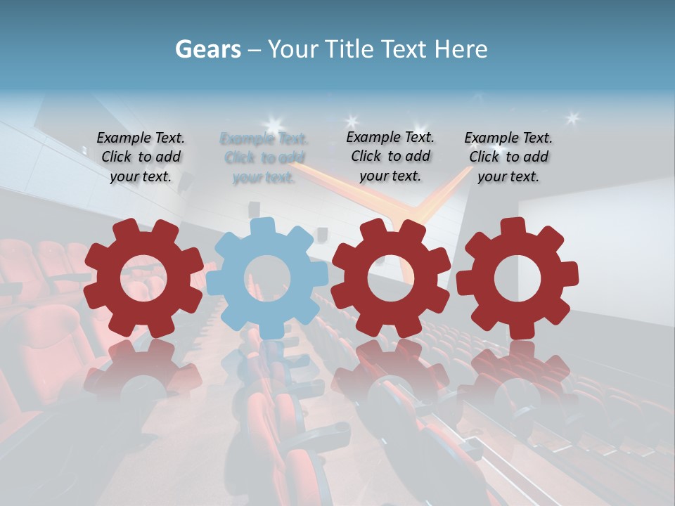 Film Hall Colour PowerPoint Template